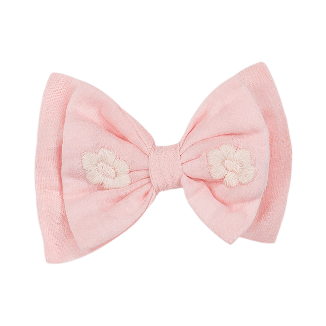 [Bachaa] Papillon Hair Clip - Old Pink