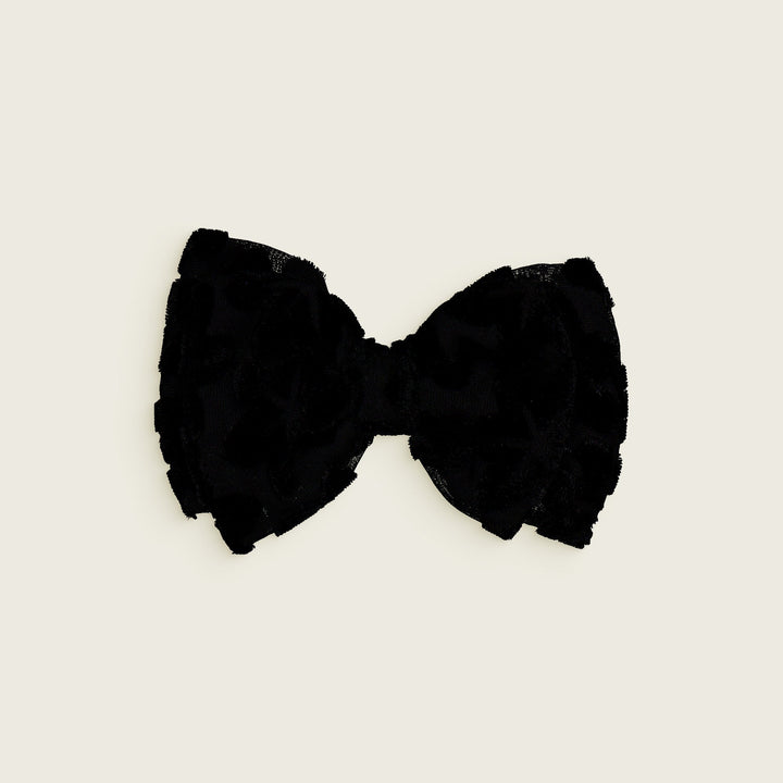 [Bachaa] Papillon Hair Clip - Black