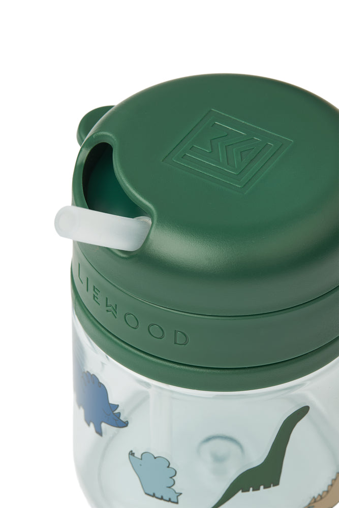 [Liewood] Pavia Tritan Straw Cup 280ML - Dinosaurs / Mist