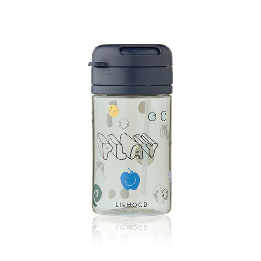 [Liewood] Pavia Tritan Straw Cup 500ML - Play/Dusty Peppermint