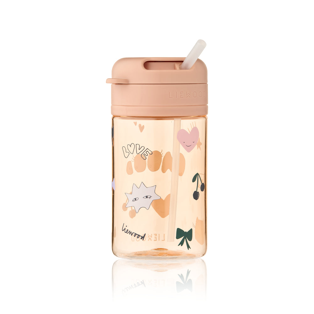 [Liewood] Pavia Tritan Straw Cup 500ML - Mood/Pale Tuscany