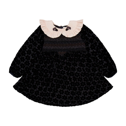 [Bachaa] Queen Robe Dress - Black