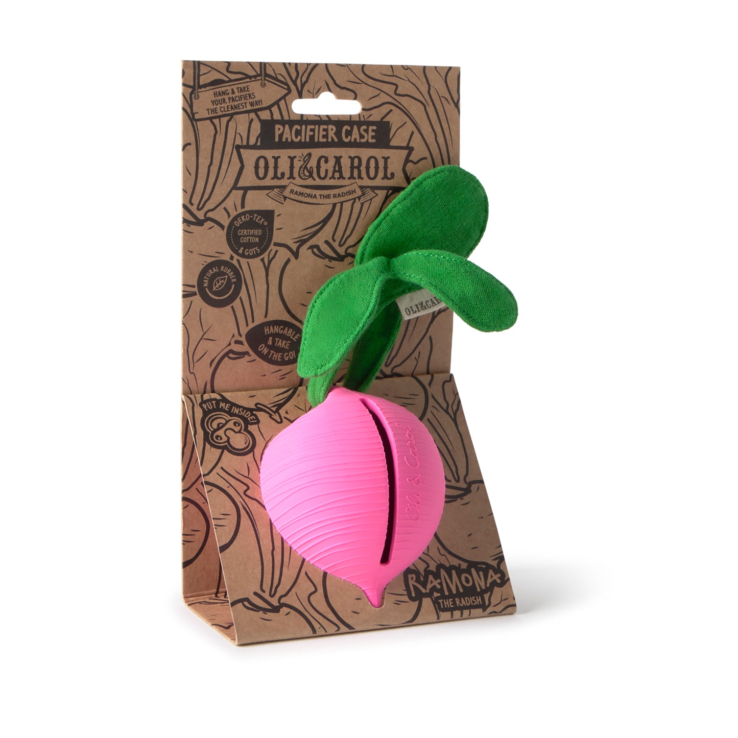 [Oli&Carol]Pacifier Case Raddish