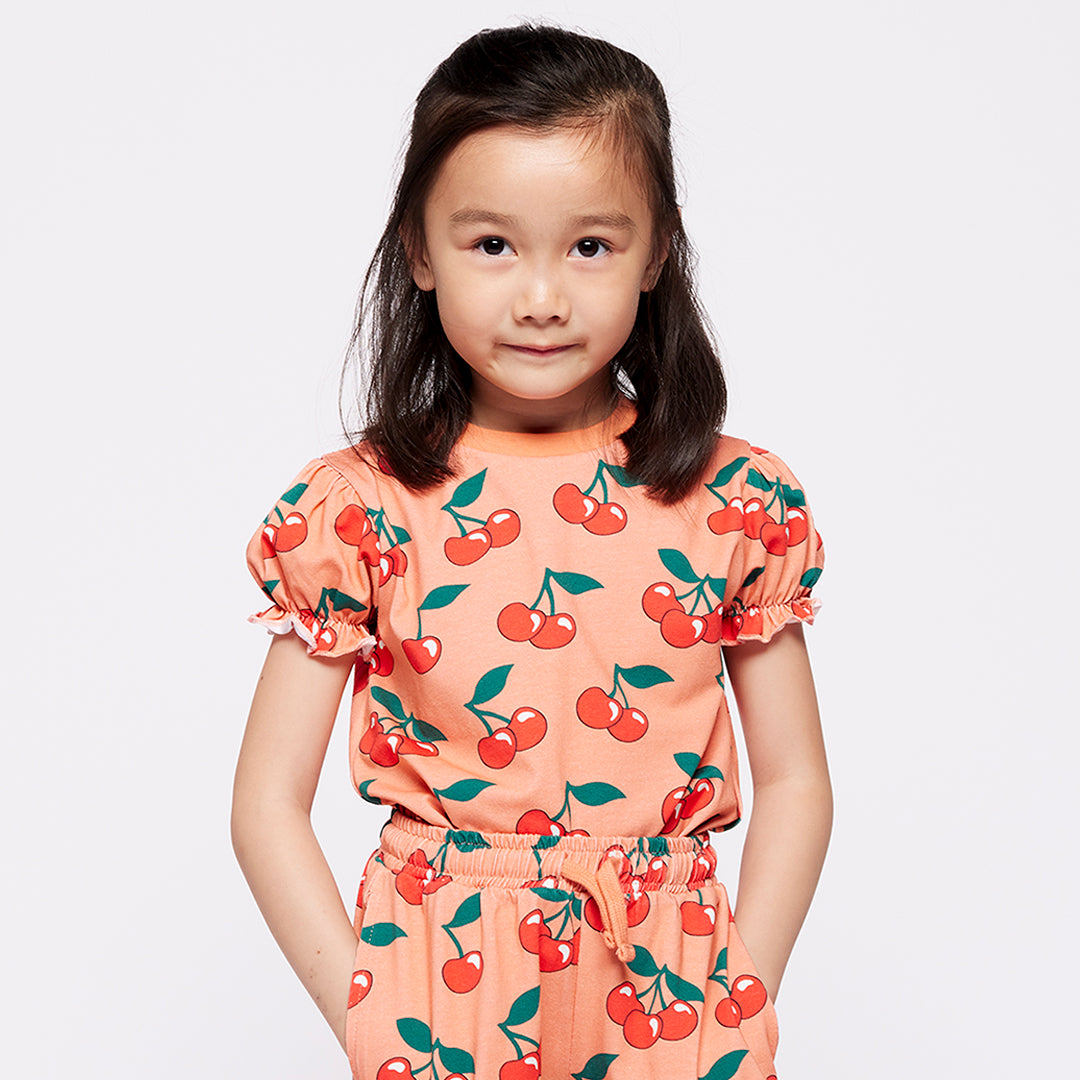 [Smafolk] Ribinette T-shirt With Cherry