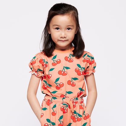 [Smafolk] Ribinette T-shirt With Cherry