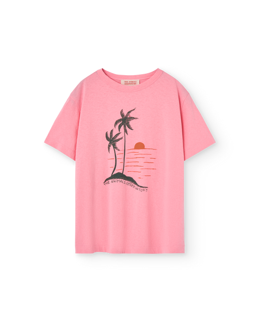 [TAO] Pink Sunset Big Rooster T-Shirt