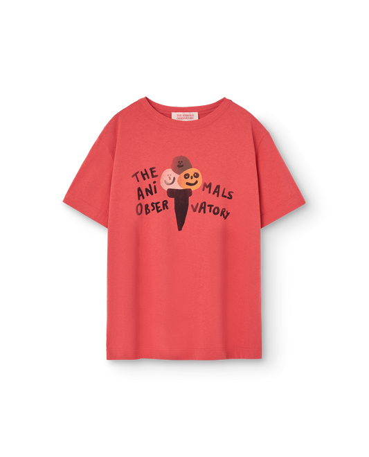 [TAO] Red Icecream Big Rooster T-Shirt