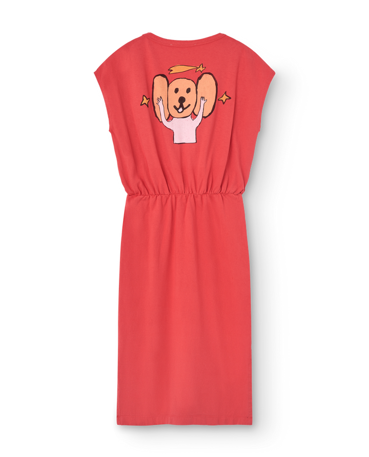 [TAO] Red Orca Midi Dress