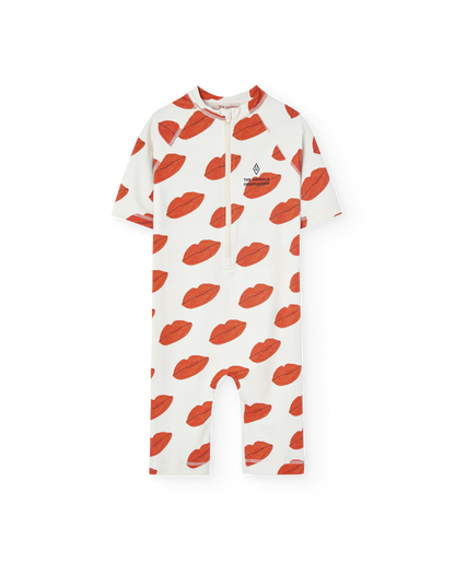 [TAO] Caterpillar Kid Swimsuit - White