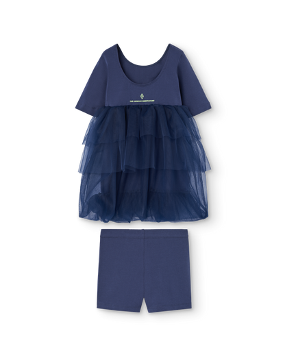 [TAO] Deep Blue Peacock Fancy Dress