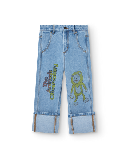 [TAO] Blue Lion Ant Jeans