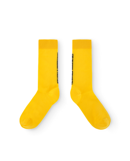 [TAO] Snail Kid Socks - Yellow