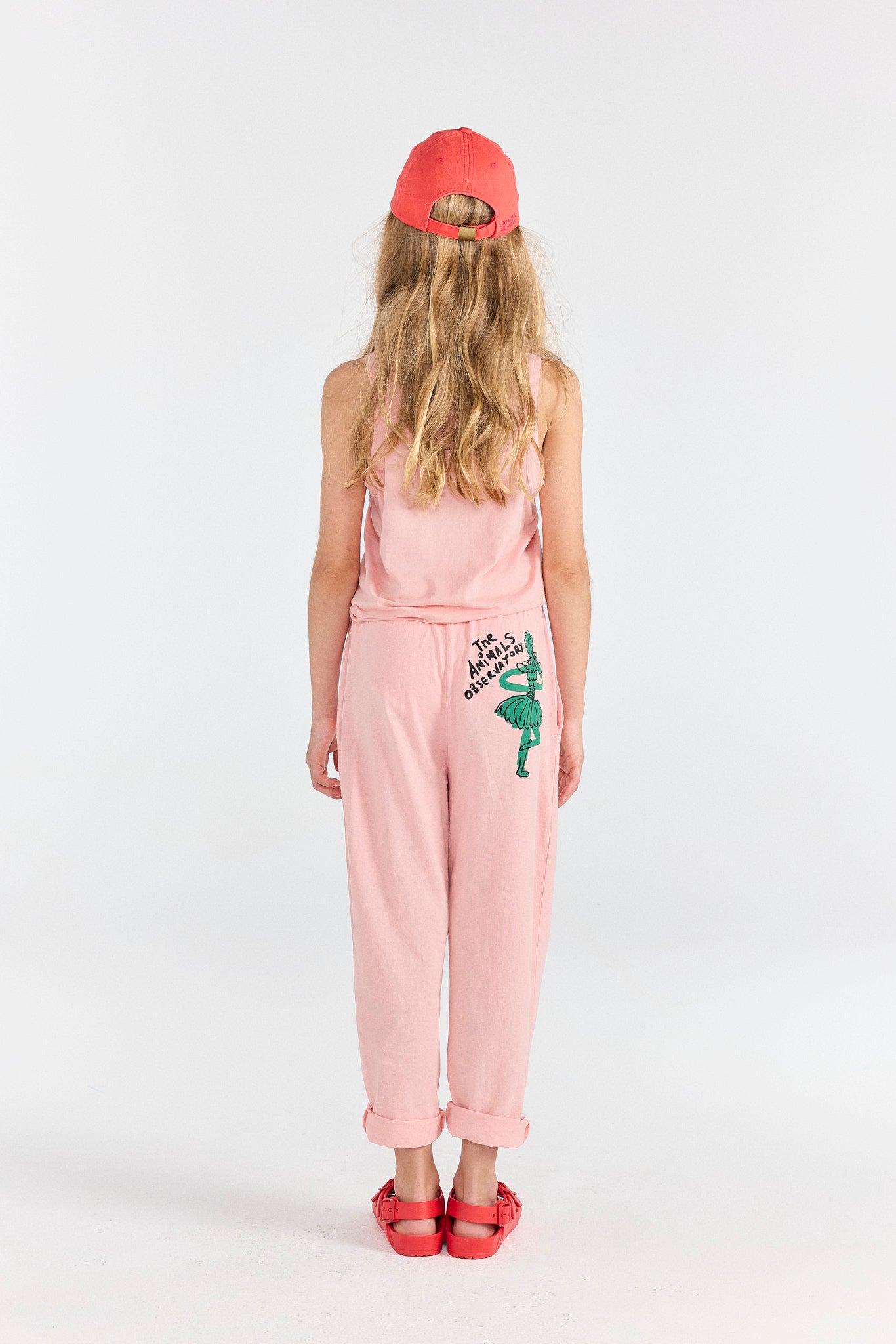 [TAO] Frog Kid Tank Top - Soft Pink