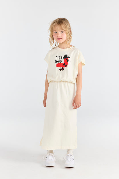 [TAO] Orca Kid Midi Dress - White