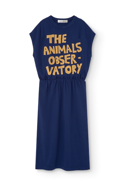 [TAO] Orca Kid Midi Dress - Deep Blue