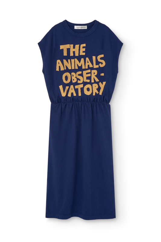 [TAO] Orca Kid Midi Dress - Deep Blue
