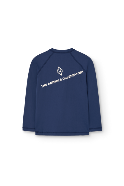 [TAO] Deer Kid Swim Top - Deep Blue