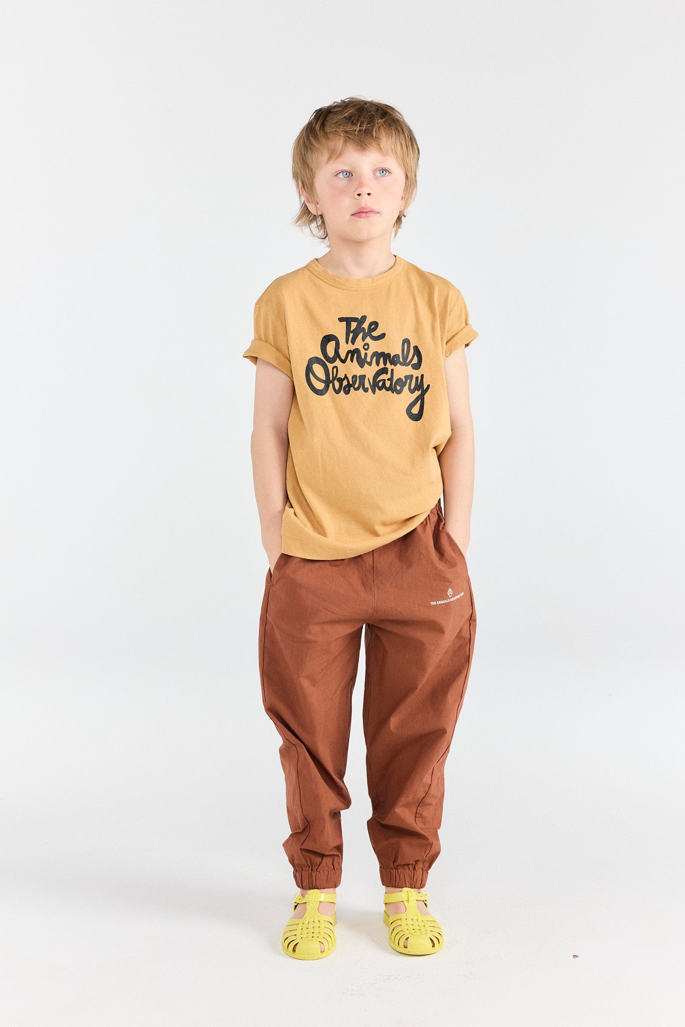 [TAO] Rooster Kid T- Shirt - Camel