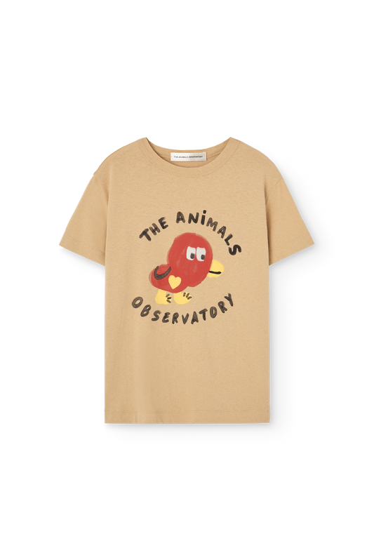 [TAO] Rooster Kid T- Shirt - Soft Brown