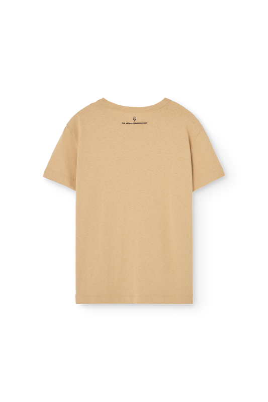 [TAO] Rooster Kid T- Shirt - Soft Brown