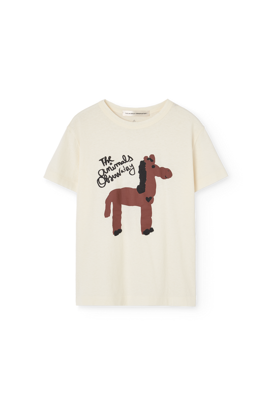 [TAO] Rooster Kid T- Shirt - Raw White