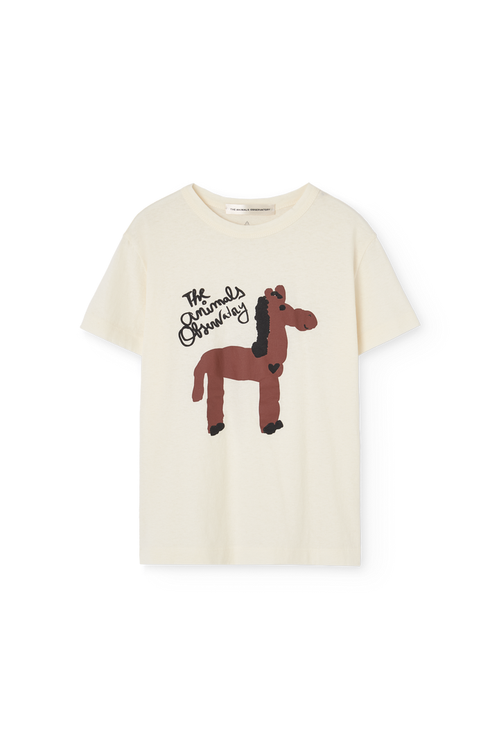 [TAO] Rooster Kid T- Shirt - Raw White