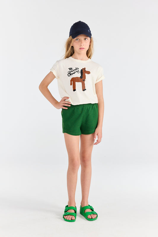 [TAO] Rooster Kid T- Shirt - Raw White