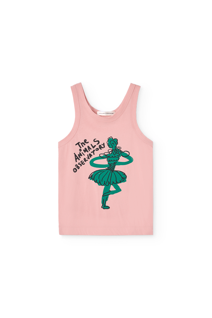 [TAO] Frog Kid Tank Top - Soft Pink