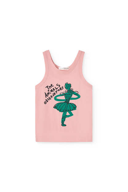 [TAO] Frog Kid Tank Top - Soft Pink