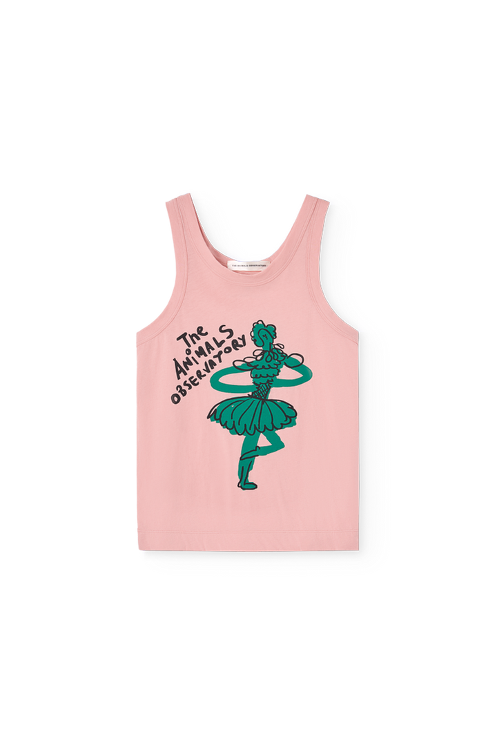 [TAO] Frog Kid Tank Top - Soft Pink