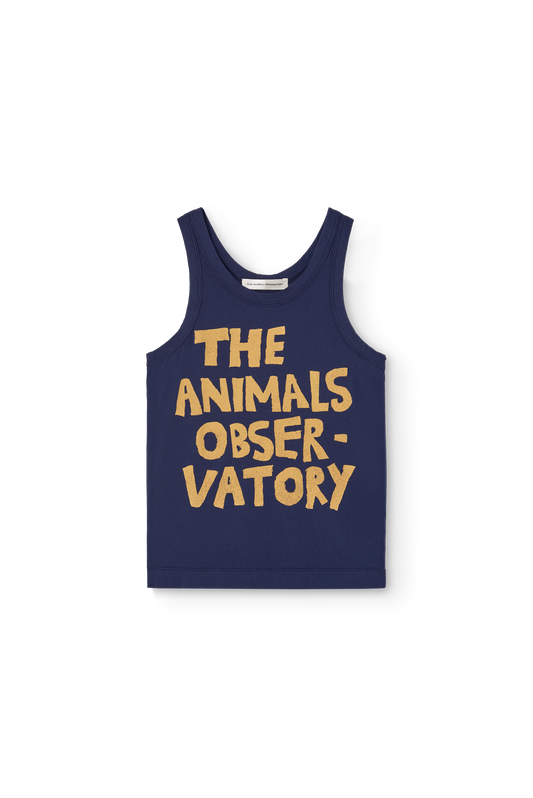 [TAO] Frog Kid Tank Top - Deep Blue