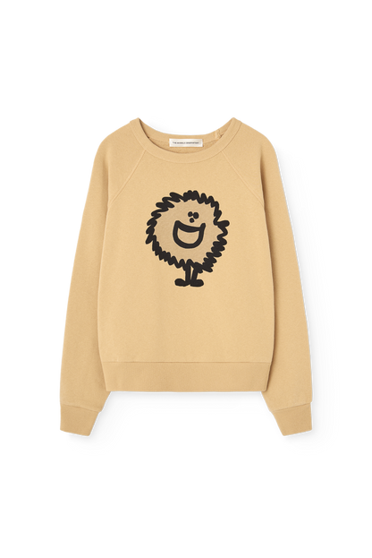 [TAO] Shark Kid Sweatshirt - Soft Brown