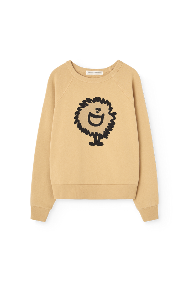 [TAO] Shark Kid Sweatshirt - Soft Brown