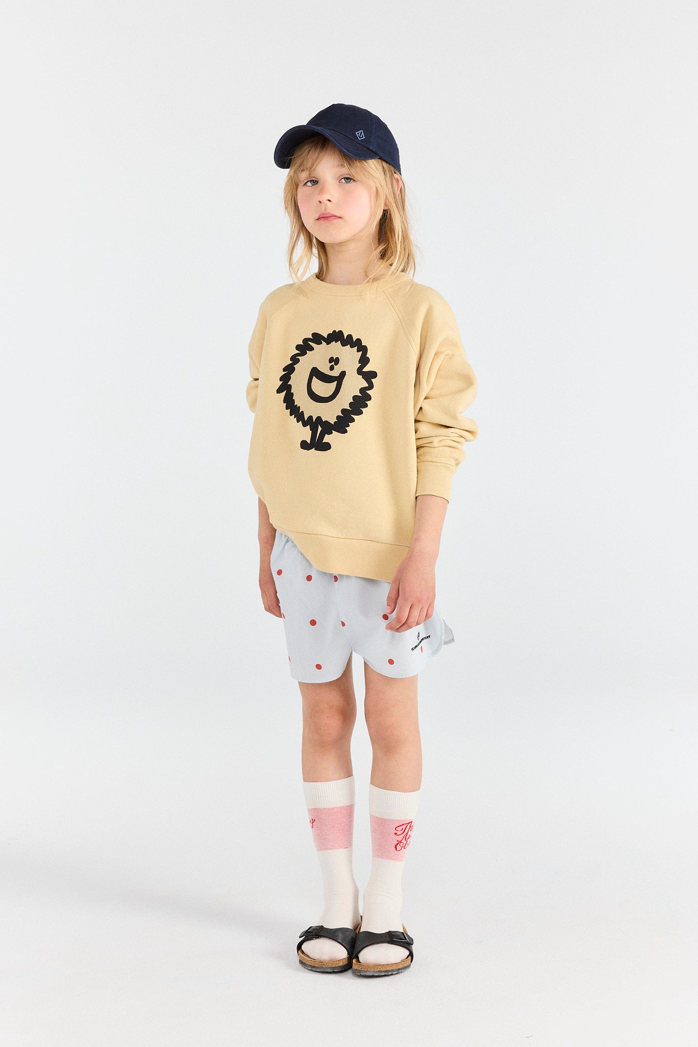 [TAO] Shark Kid Sweatshirt - Soft Brown
