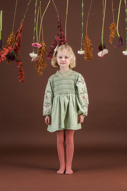 [Bachaa]Serenade Blouse / Short Dress - Fog Green