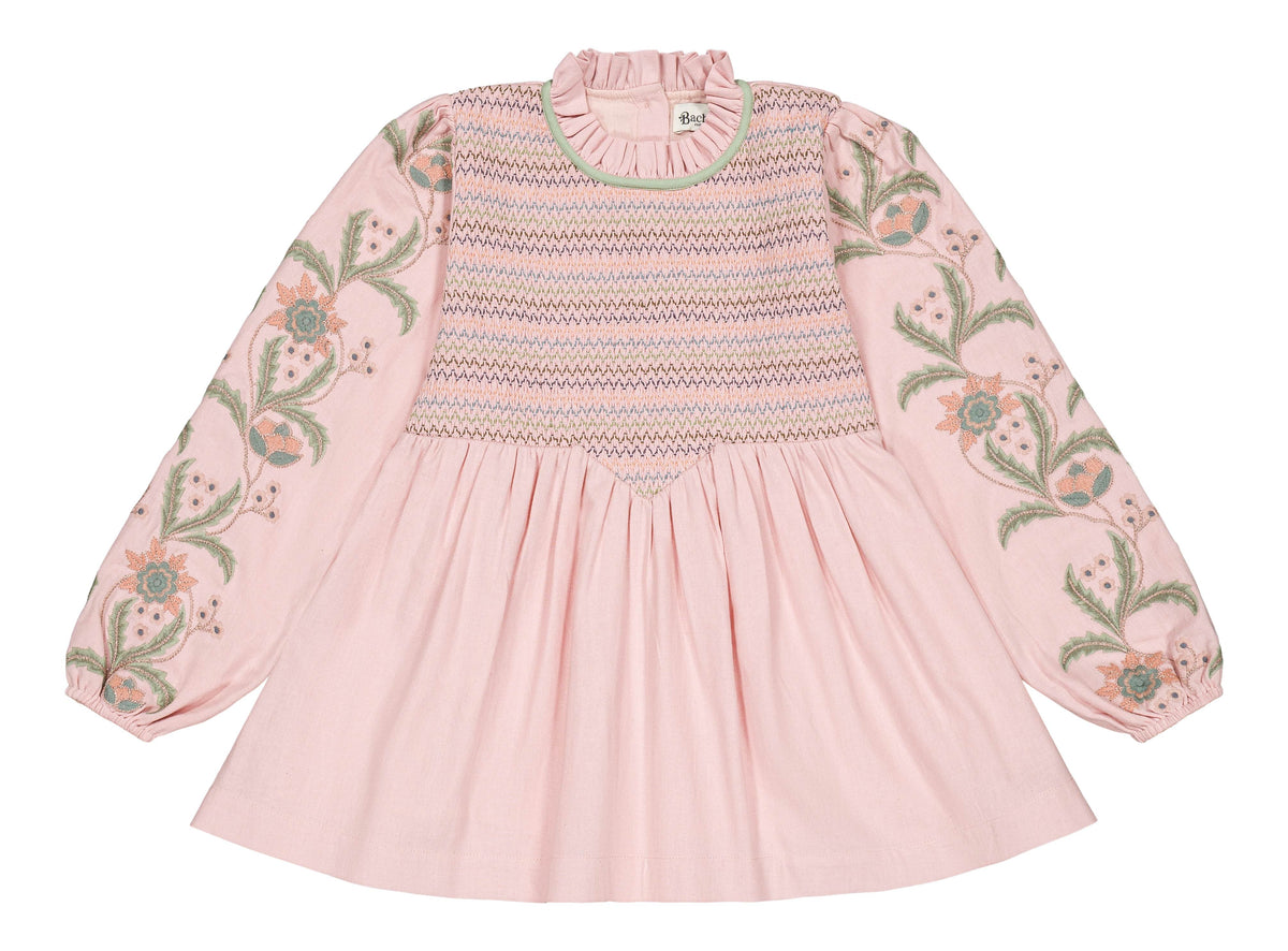 [Bachaa]Songe Blouse / Short Dress -Veiled Pink