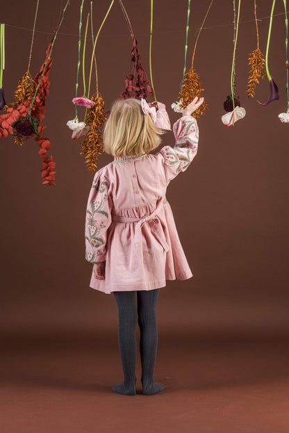 [Bachaa]Songe Blouse / Short Dress -Veiled Pink