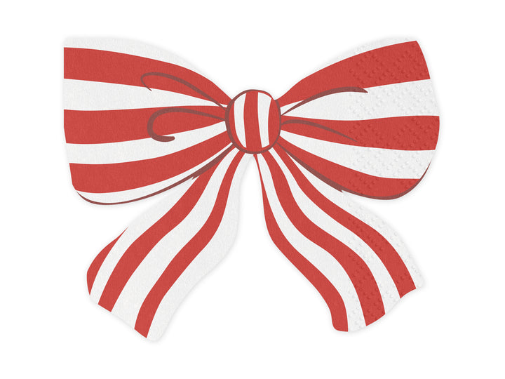 [PartyDeco]Striped Bow Napkins, 16x13 cm