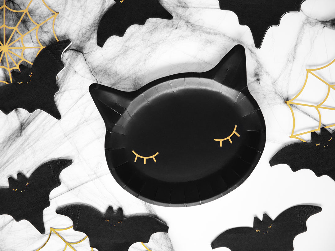 [PartyDeco]Napkins - Bat, 16x9cm