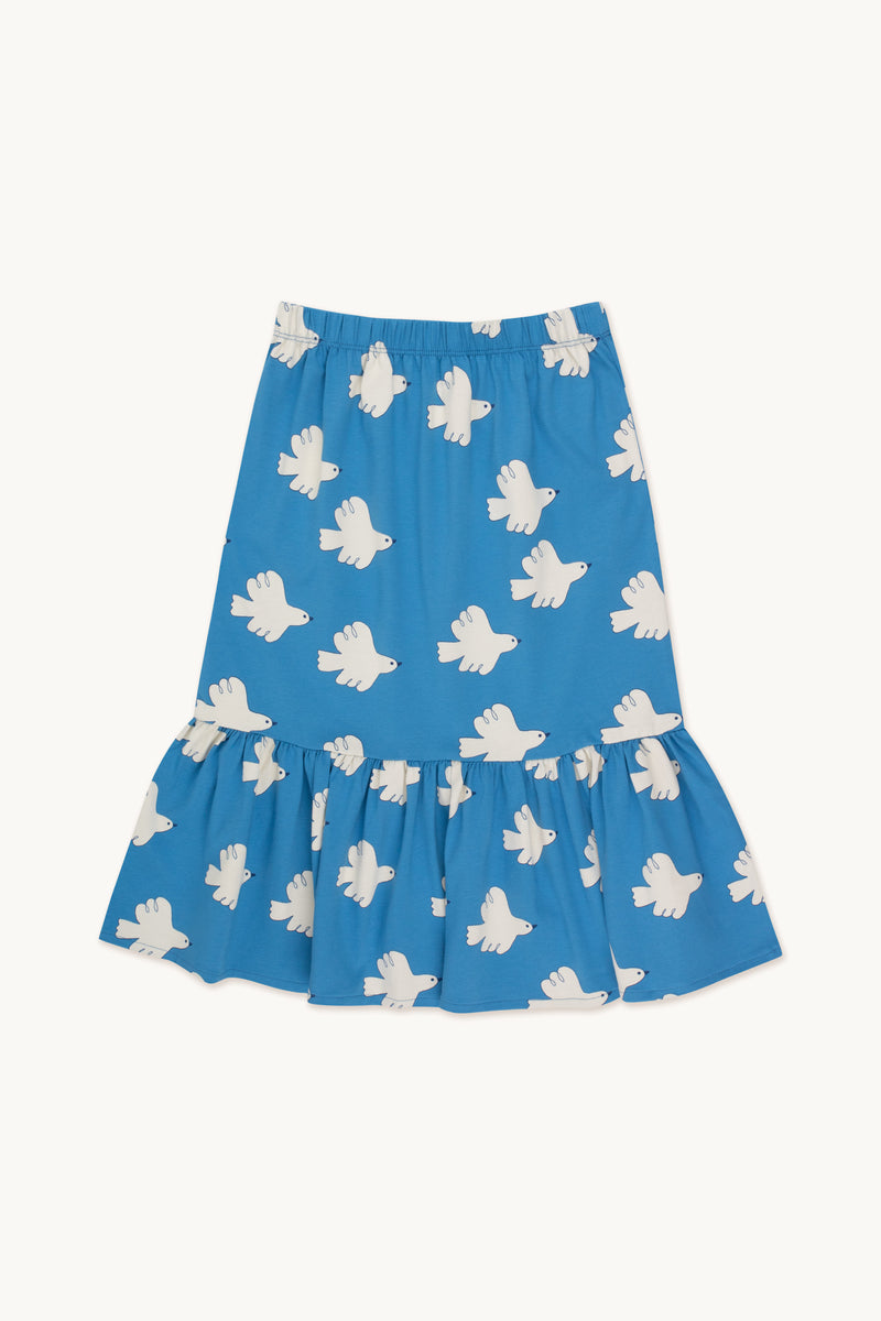 [TINYCOTTONS] Doves Skirt - Blue