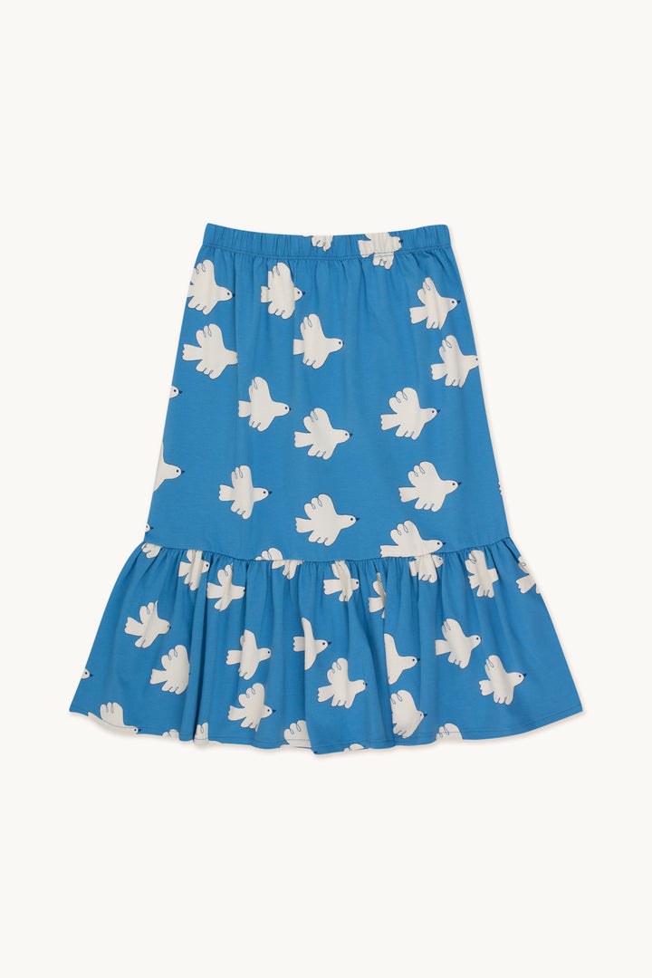 [TINYCOTTONS] Doves Skirt - Blue