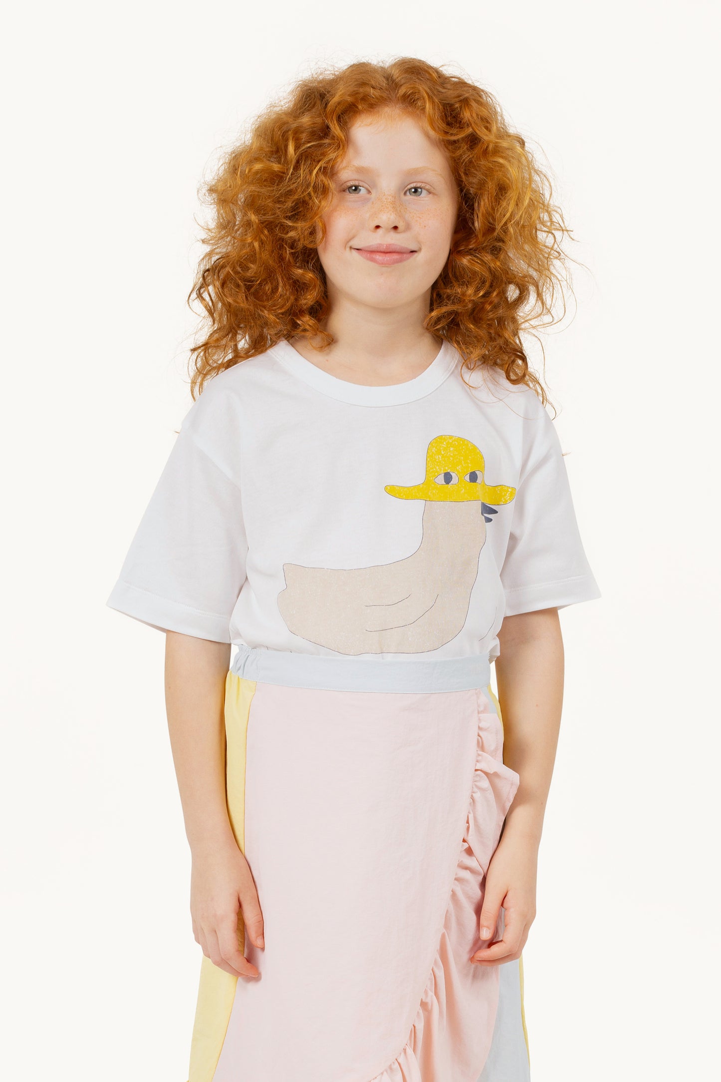 [TINYCOTTONS] Duck Graphic Tee - Off White