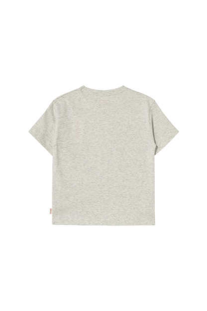 [TINYCOTTONS] Tiny League Graphic Tee - Light Grey Heather