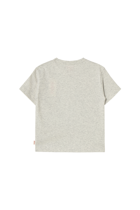 [TINYCOTTONS] Tiny League Graphic Tee - Light Grey Heather