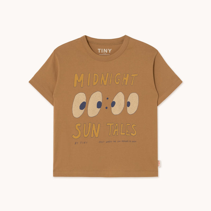 [TINYCOTTONS] Midnight Graphic Tee - Brown