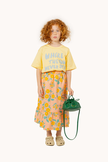 [TINYCOTTONS] The Sun Graphic Tee - Mellow Yellow