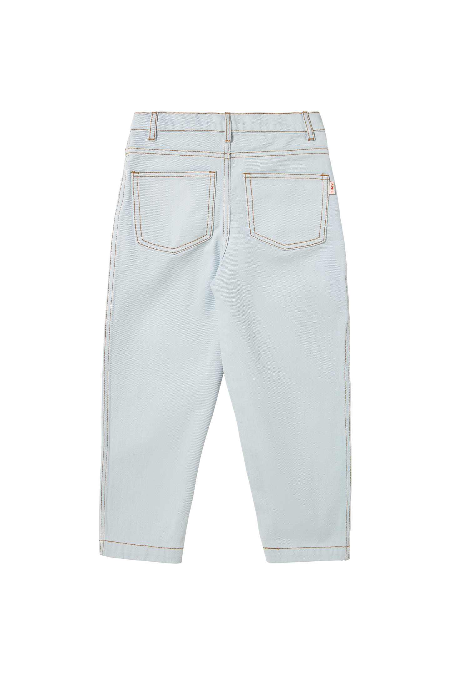 [TINYCOTTONS] Printed Jeans - Pastel Blue