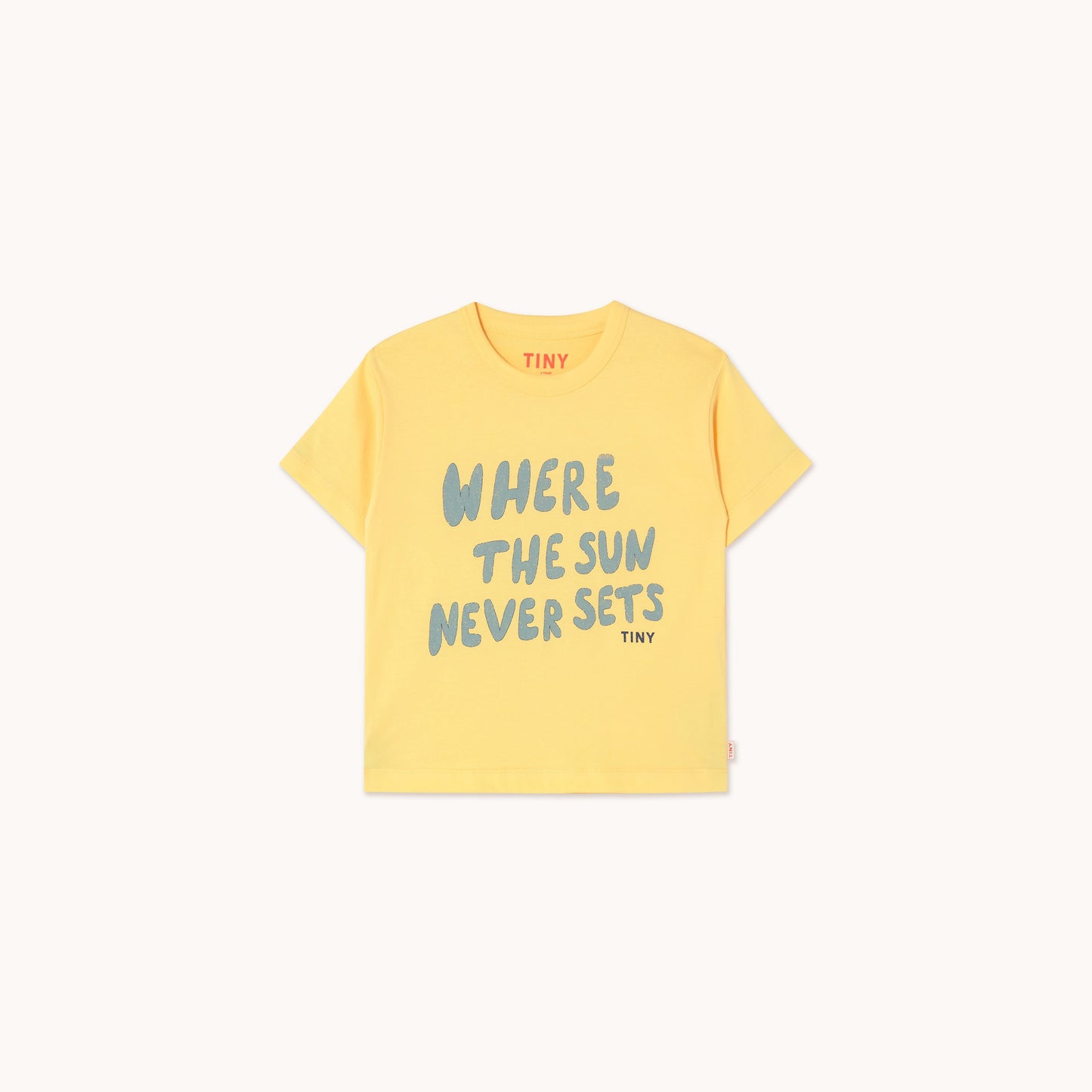 [TINYCOTTONS] The Sun Graphic Tee - Mellow Yellow