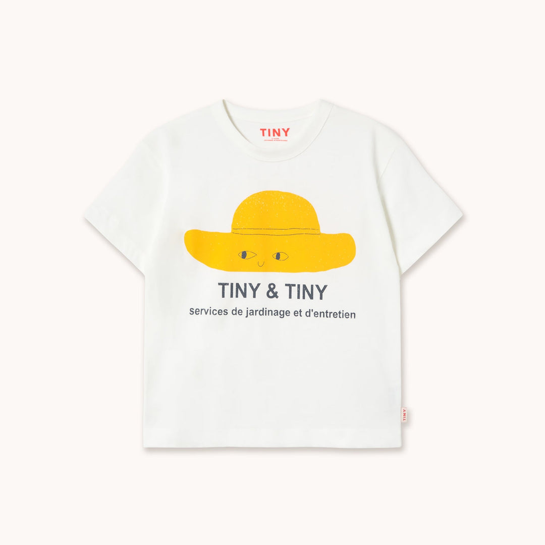 [TINYCOTTONS] Tiny Hat Graphic Tee - Off White
