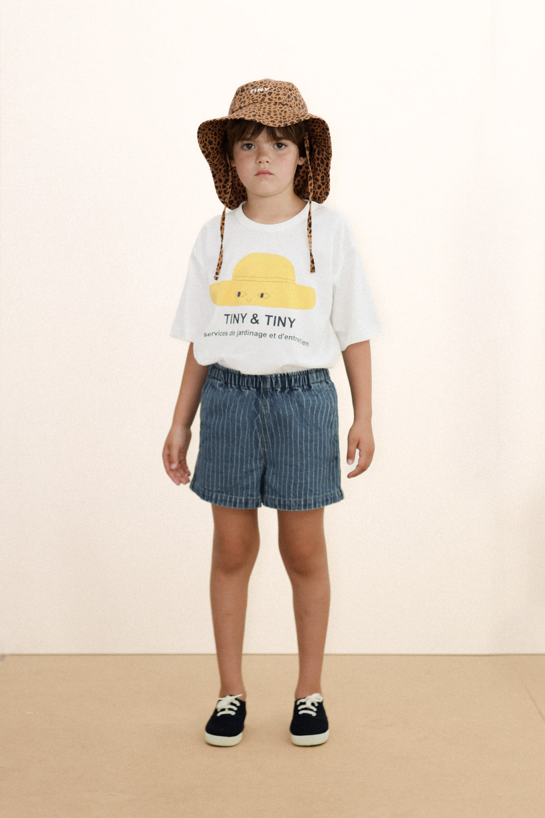 [TINYCOTTONS] Tiny Hat Graphic Tee - Off White